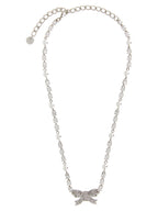 Self-Portrait Silver Brass Necklace