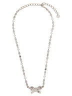 Self-Portrait Silver Brass Necklace
