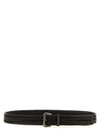 Brunello Cucinelli Brown Leather Regular Belt