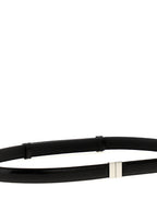 TOTEME Black Calfskin Regular Belt