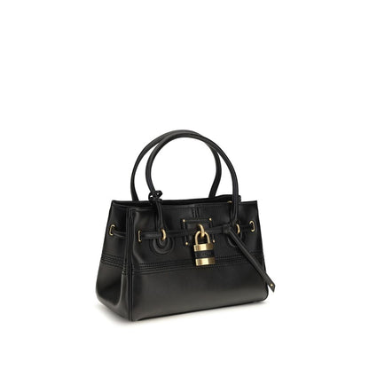 Chloé Black Calf Leather Bos Taurus Shoulder Bag