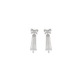 Self-Portrait Silver Brass Earrings