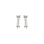 Self-Portrait Silver Brass Earrings