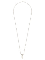 Rick Owens Silver Brass Necklace