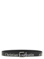 Christian Louboutin Black Calfskin Regular Belt