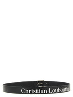 Christian Louboutin Black Calfskin Regular Belt