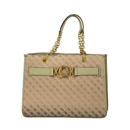 Guess Jeans Verde Polyurethane Women Handbag