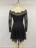 YSONA Lace Off Shoulder Mini Dress — styling view | Women's Dress | Shop YSONA