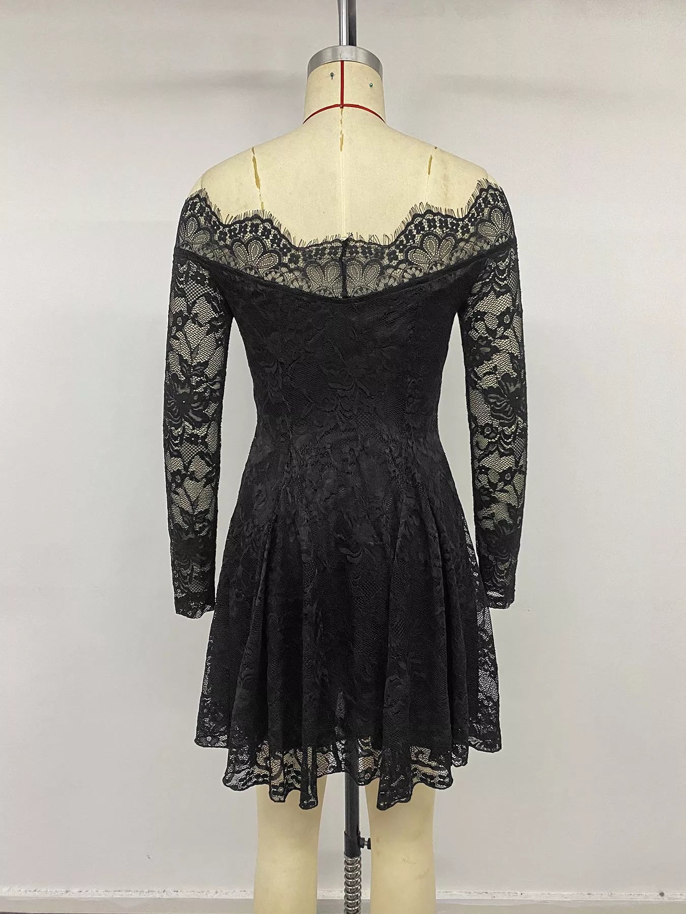 YSONA Lace Off Shoulder Mini Dress — styling view | Women's Dress | Shop YSONA