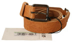 Costume National Light Brown Buckle Waist Belt