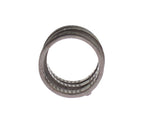 Nialaya Black CZ Rhodium 925 Silver Ring