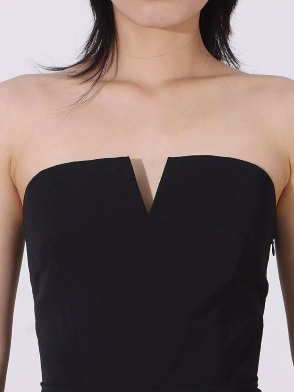 YSONA Two Tone Tube Maxi Dress — close-up view | Women's Dress | Shop YSONA