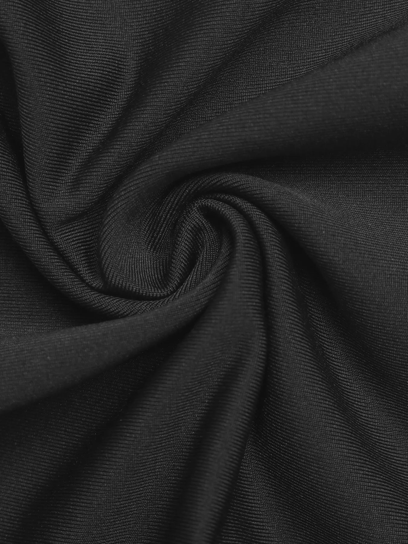 YSONA Square Neck Long Sleeve Bubble Hem Dress — fabric detail | Women's Dress | Shop YSONA