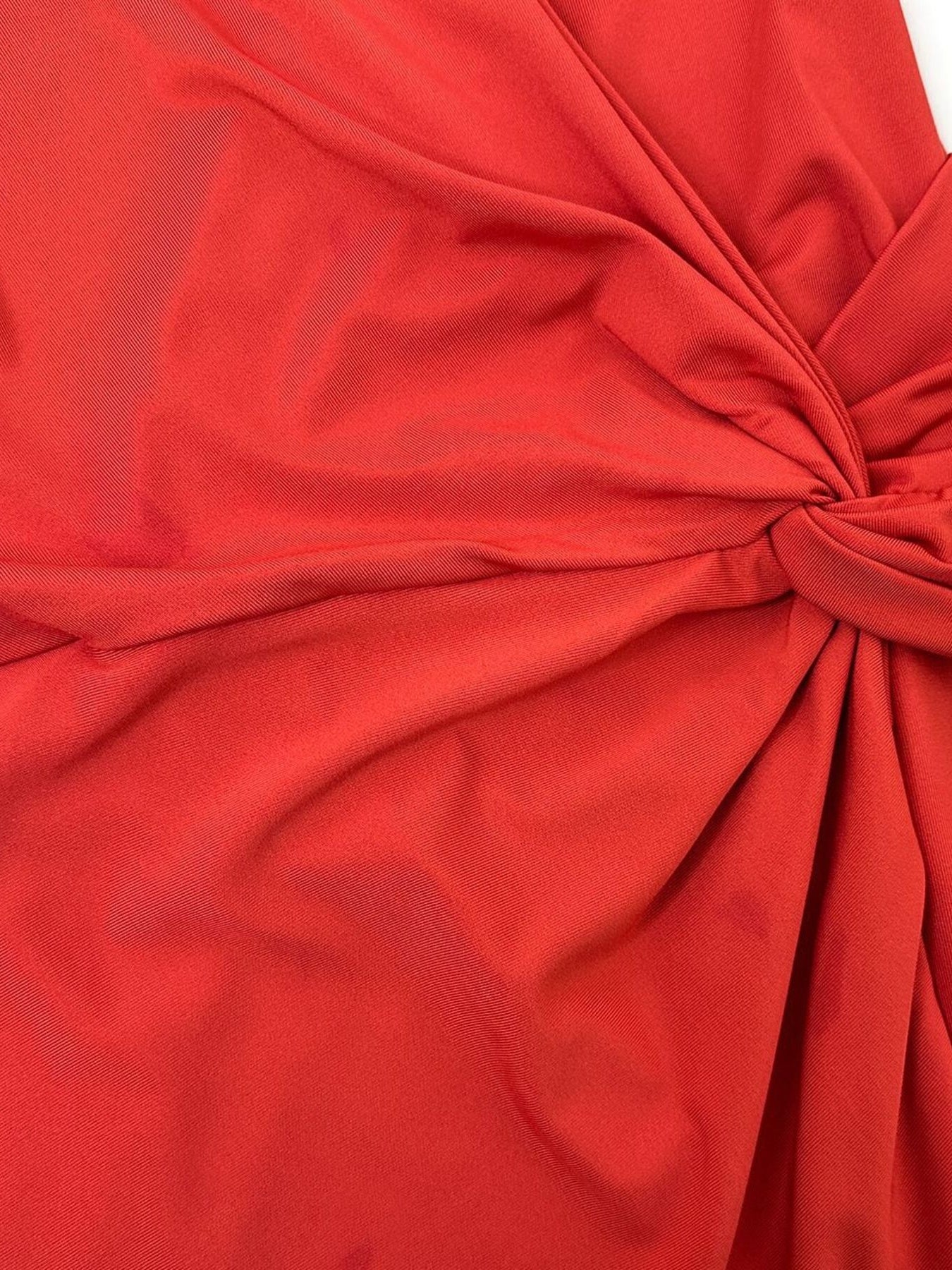 YSONA Halter Neck Twist Front Mini Dress — close-up view | Women's Dress | Shop YSONA