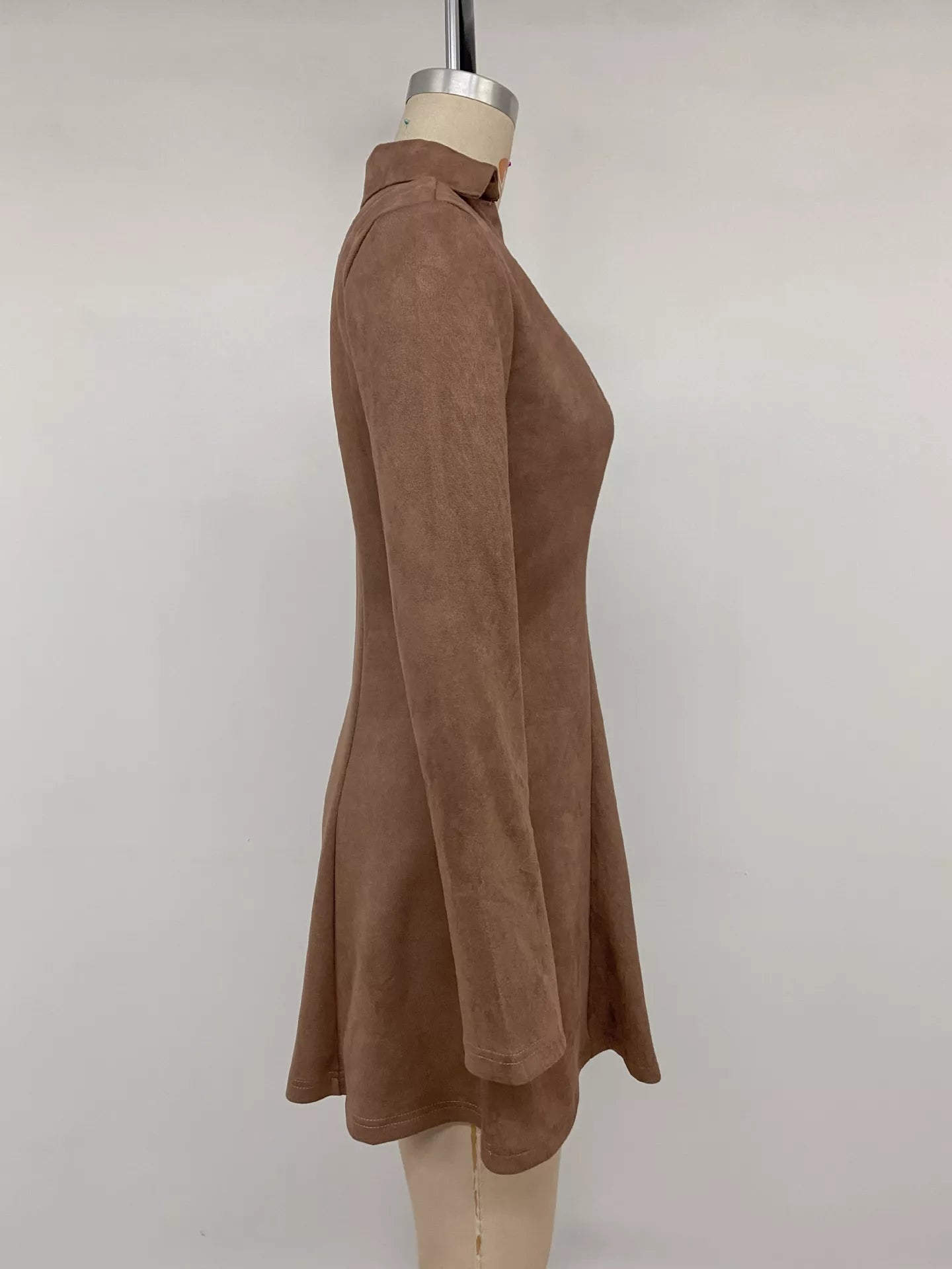 YSONA Johnny Collar Long Sleeve Dress — styling view | Women's Dress | Shop YSONA