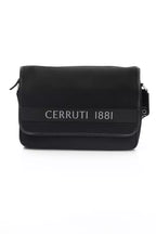 Cerruti 1881 Black Nylon Men Crossbody