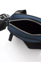 Cerruti 1881 Blue Nylon Men Bag