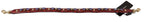 Dolce & Gabbana Red Exotic Leather Crystals Bag Shoulder Strap