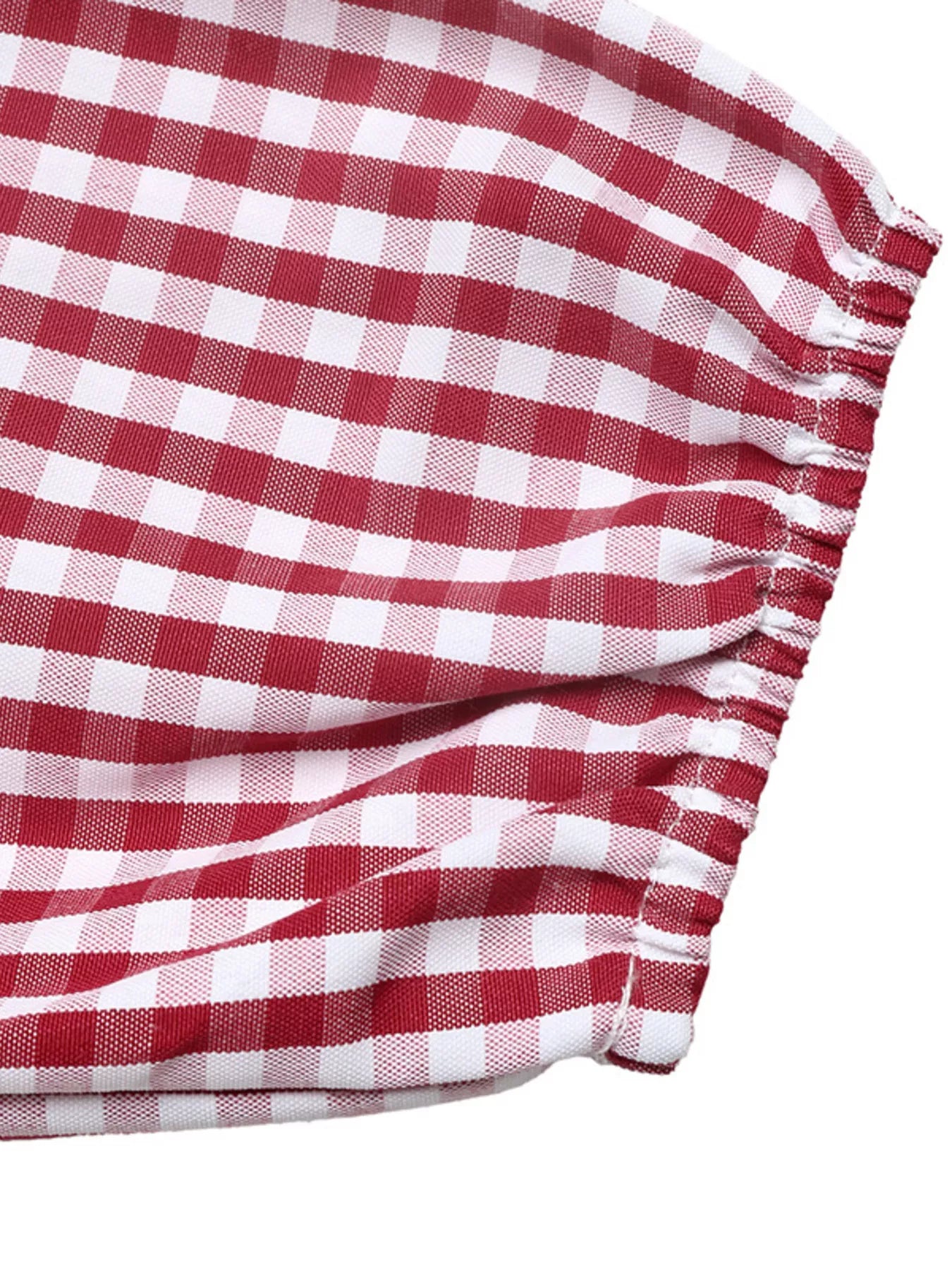 YSONA Backless Plaid Long Sleeve Dress — full length view | Women's Dress | Shop YSONA