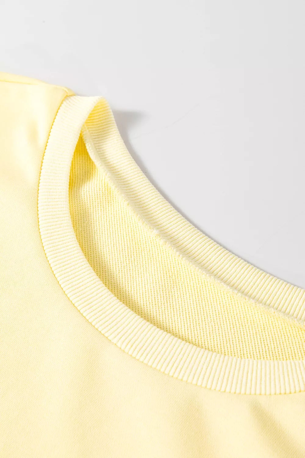 YSONA Round Neck Half Sleeve T-Shirt Dress — close-up view | Women's Dress | Shop YSONA