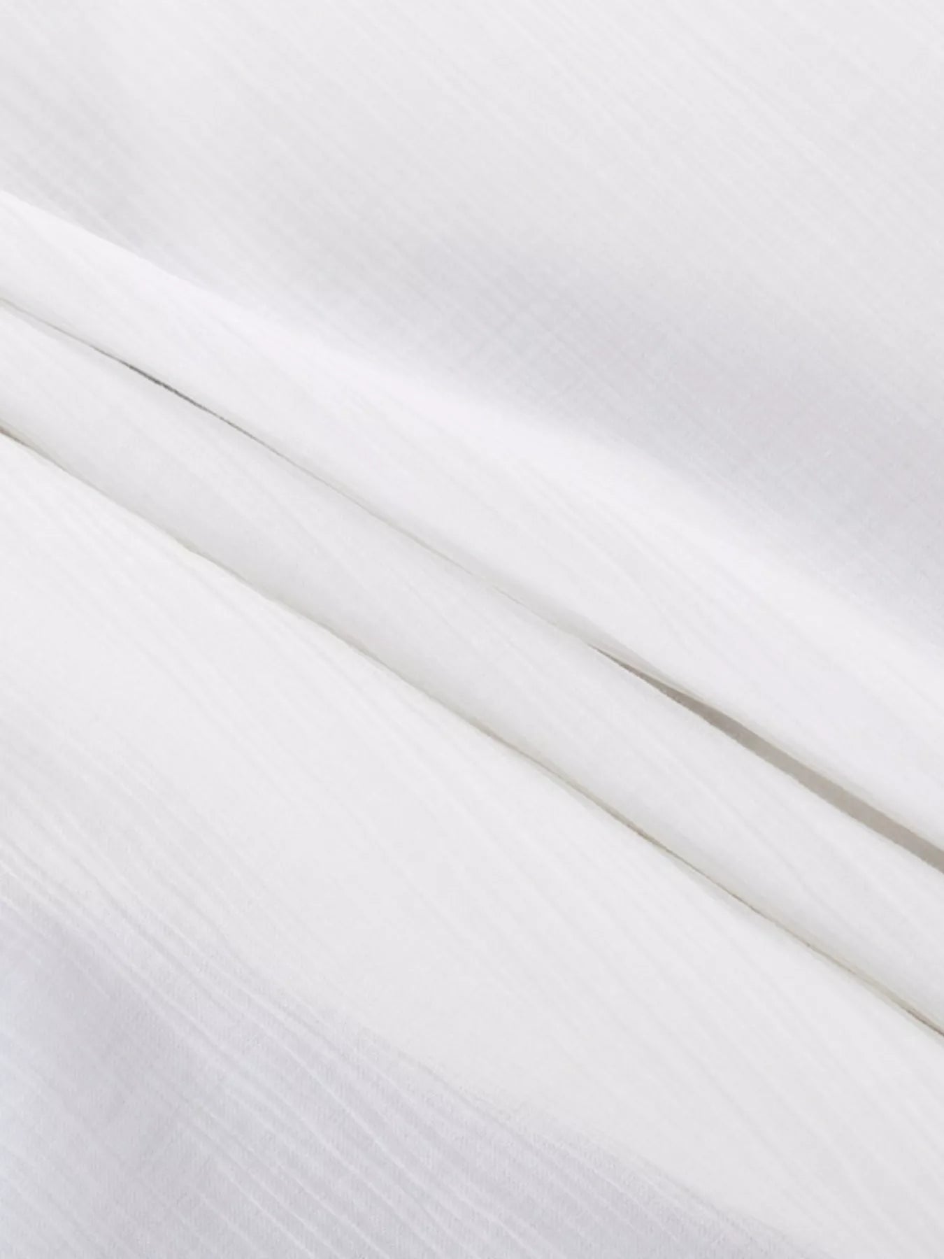 YSONA Slit Puff Sleeve Maxi Dress — fabric detail | Women's Dress | Shop YSONA