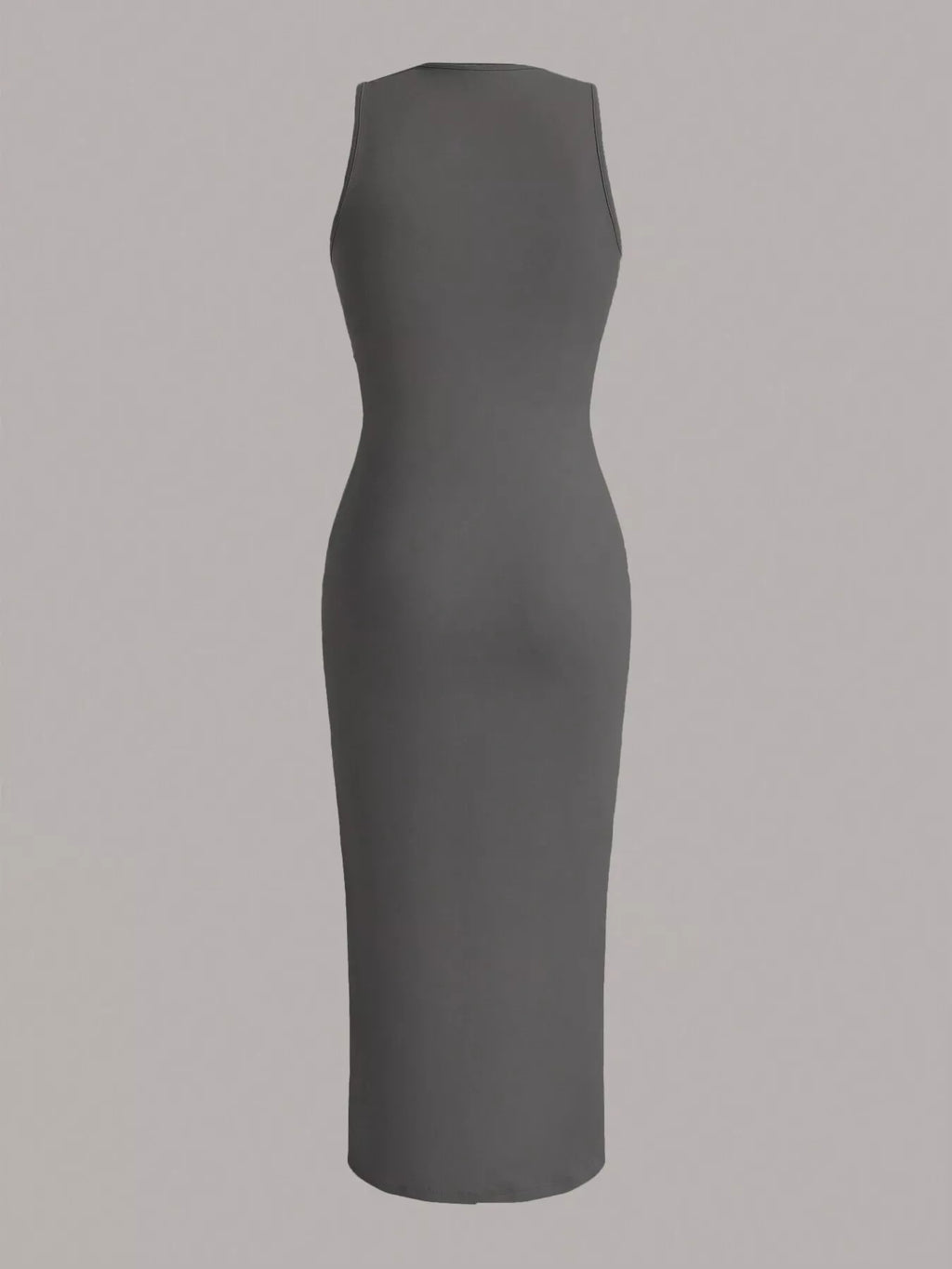 YSONA Sleeveless Round Neck Midi Dress — side view | Women's Dress | Shop YSONA