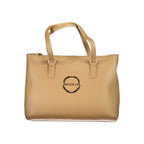 Mario Valentino Beige Polyurethane Women's Bag