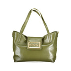Mario Valentino Verde Polyurethane Women's Bag with Adjustable Strap