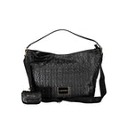 Mario Valentino Black Polyurethane Women's Bag