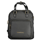 Mario Valentino Black Polyurethane Women's Backpack