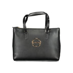 Mario Valentino Black Polyurethane Women's Bag