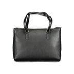 Mario Valentino Black Polyurethane Women's Bag
