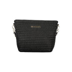 Mario Valentino Nero Poliuretano Women's Bag with Removable Shoulder Handle