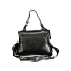 Mario Valentino Nero Poliuretano Women Bag With Adjustable Handle