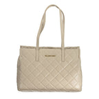Mario Valentino Beige Polyurethane Womens Bag