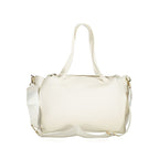 Mario Valentino Bianco Polyurethane Women's Bag with Handles and Internal Pocket
