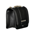 Mario Valentino Black Polyurethane Women's Bag