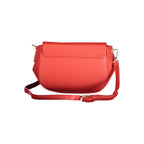 Mario Valentino Rosso Polyurethane Women's Bag