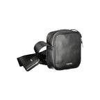 Calvin Klein Black Polyurethane Men Shoulder Bag