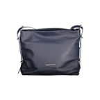 Mario Valentino Blue Poliuretano Women's Bag with Shoulder Handle