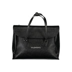 Mario Valentino Black Polyurethane Women's Bag
