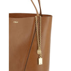 Chloé Brown Calf Leather Bos Taurus Shoulder Bag