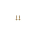 Versace Gold Metal Earrings
