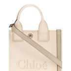 Chloé Beige Cotton Handbag