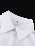 YSONA Button Front Long Sleeve Maxi Shirt Dress — styling view | Women's Dress | Shop YSONA