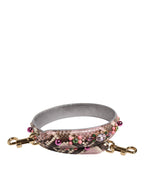 Dolce & Gabbana Multicolor Embellished Handbag Shoulder Strap