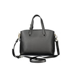 Mario Valentino Black Polyurethane Women's Bag