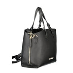 Mario Valentino Black Polyurethane Women's Bag