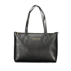 Mario Valentino Black Polyurethane Women's Bag