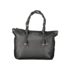 Mario Valentino "Black Polyurethane Women's Bag"